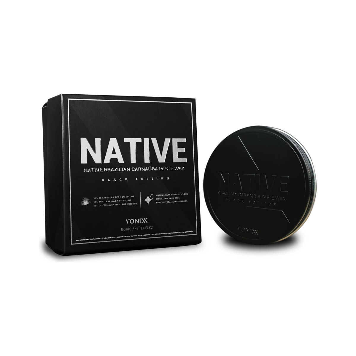 Native Paste Black Wax