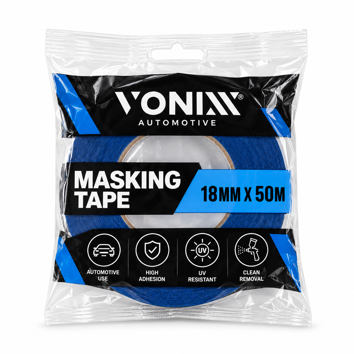 Vonixx High-Temperature Automotive Masking Tape 18mm x 50 m